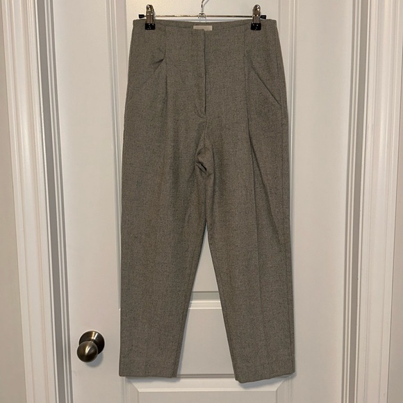 ARITZIA - Wilfred - Grey Italian Wool Pants - Size 0 - Picture 1 of 3
